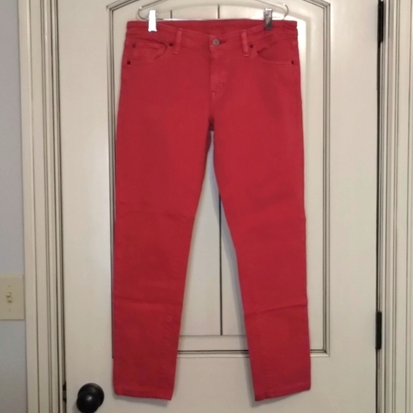 Ralph Lauren Denim & Supply jeans Red Skinny Size 30 32 Low to Mid Rise - Picture 1 of 12